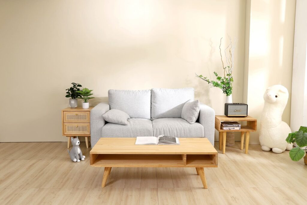 溫馨客廳 (米色牆面/日式簡約)攝影棚